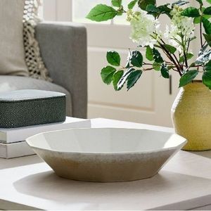 STUDIO MCGEE Ceramic Angular Bowl NWT